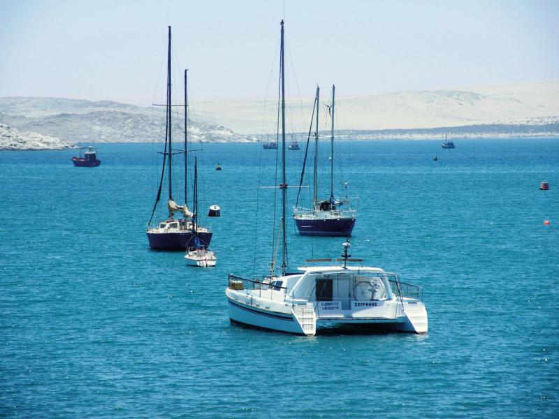 Namibia, Lüderitz, The Nest Hotel, Katamaran Tour