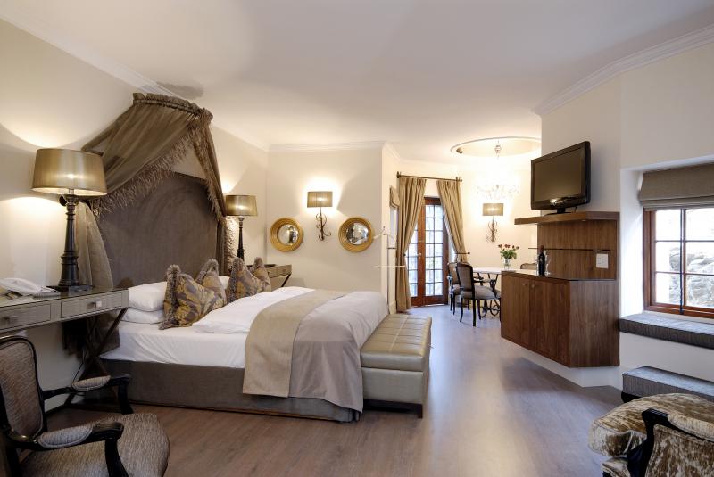 Namibia, Windhoek, Hotel Heinitzburg, Zimmerbeispiel