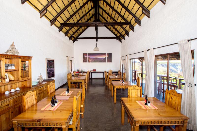 Namibia, Kamanjab, Grootberg Lodge, Speisebereich