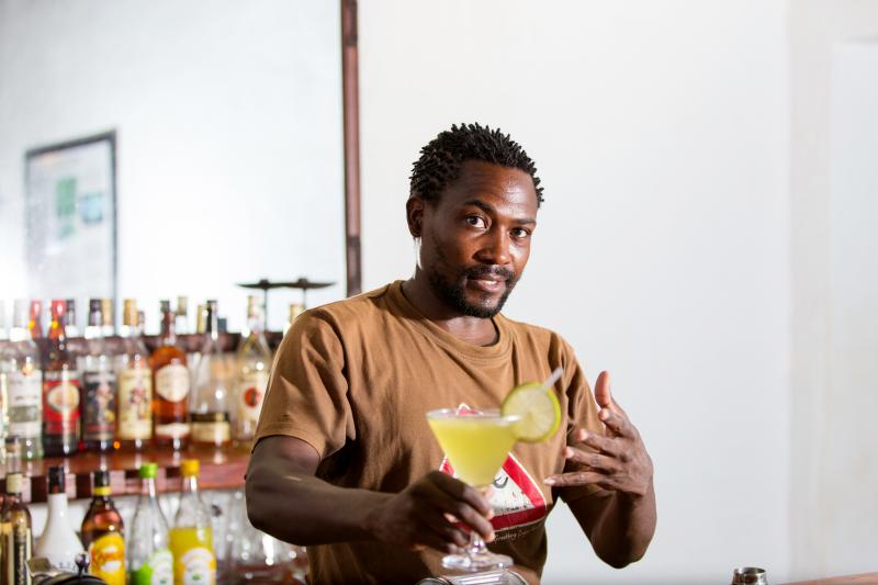 Namibia, Kamanjab, Grootberg Lodge, Bar