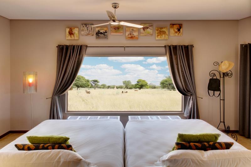Namibia, Otjiwarongo, Okonjima Plains Camp, View Room