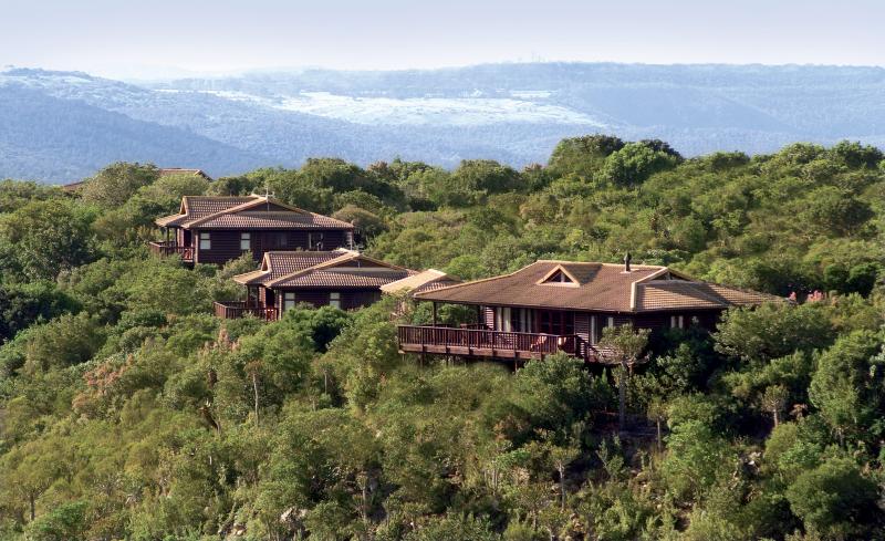 Südafrika, Eastern Cape, Kariega Private Game Reserve, Main Lodge, Aussenansicht