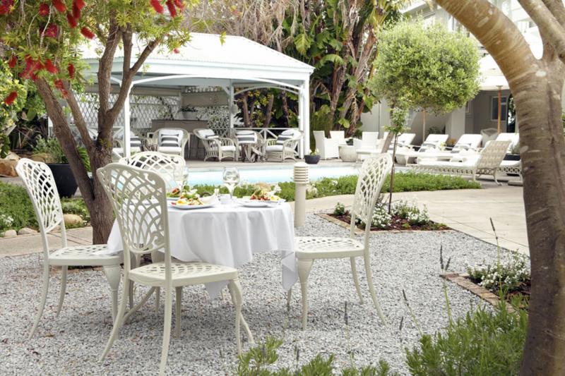 Südafrika, Western Cape, Knysna, Leisure Isle Lodge, Garten