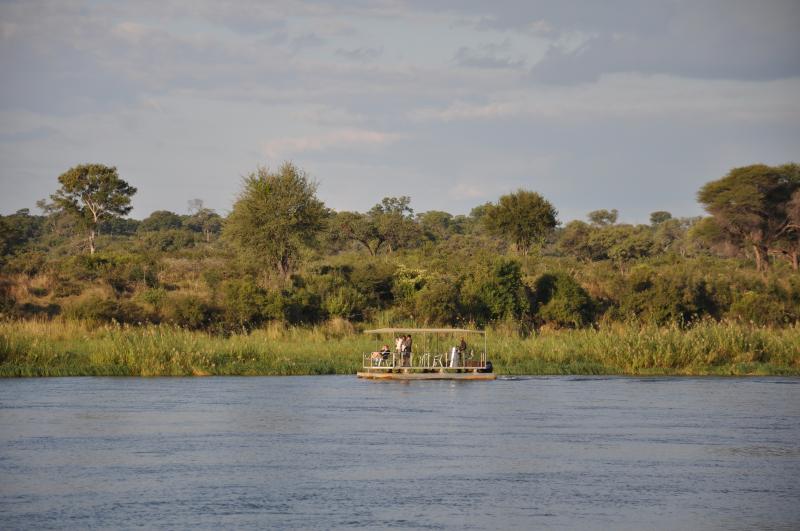 Namibia, Divundu, Ndhovu Safari Lodge, Arealblick
