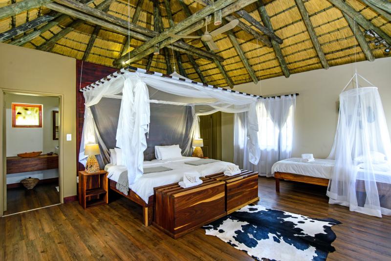 Namibia, Rundu, Hakusembe River Lodge, Zimmerbeispiel