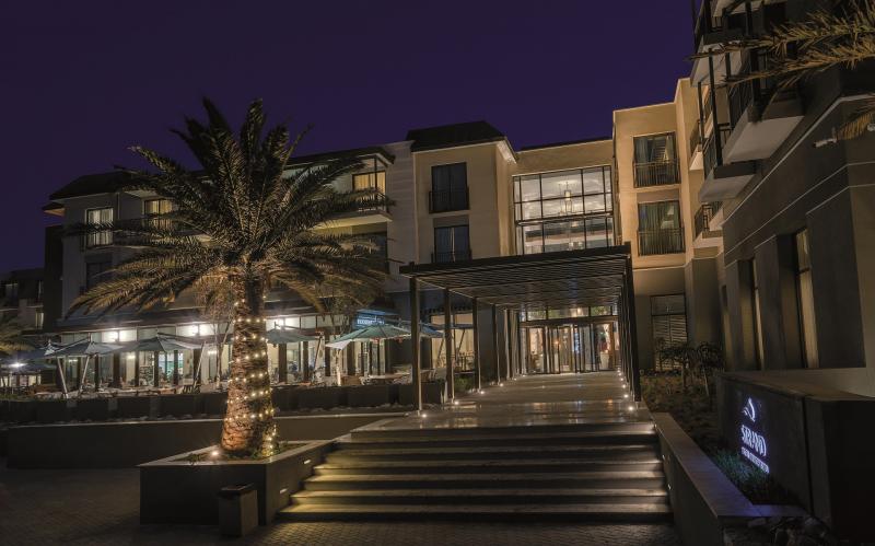 Namibia, Swakopmund, Strand Hotel, Ansicht