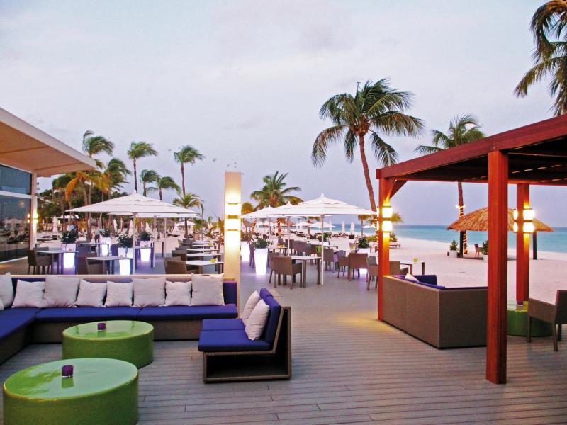 Karibik, Aruba, Bucuti & Tara Beach Resort, SandBar