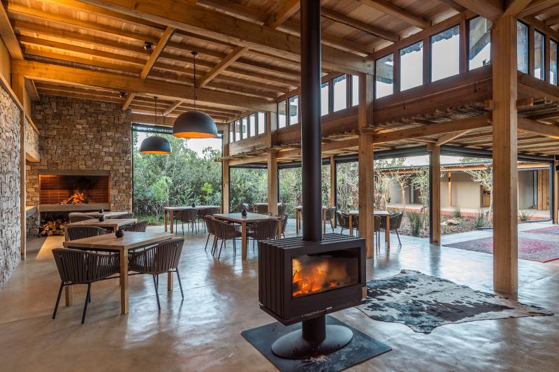 Südafrika, Eastern Cape, Kariega Private Game Reserve, Ukhozi Lodge