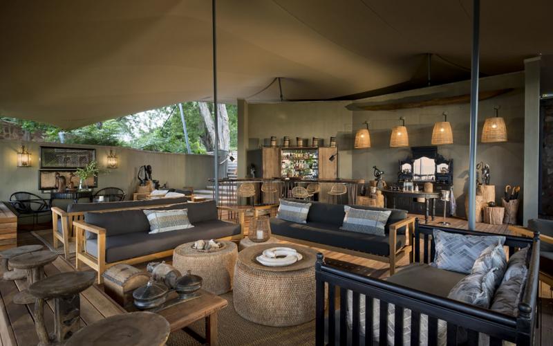 Simbabwe, Lake Kariba, Bumi Hills Safari Lodge, Kingfisher-Cottage