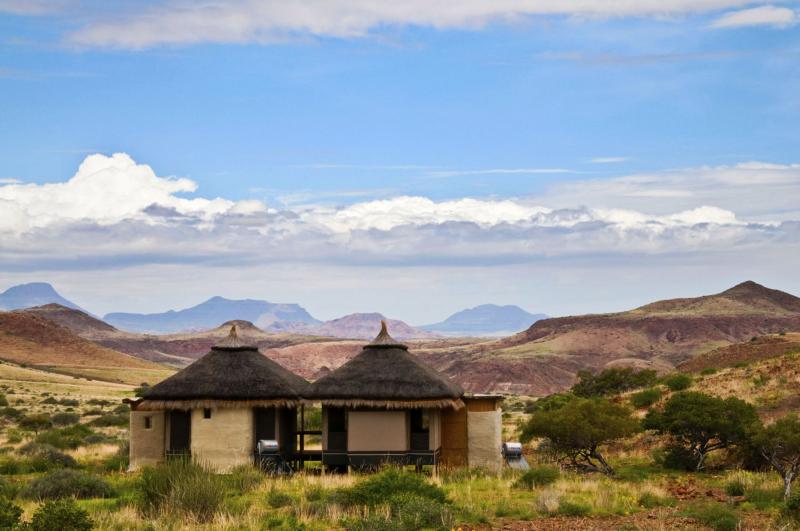 Namibia, Twyfelfontein, Damaraland Camp, Game Drive, Camp