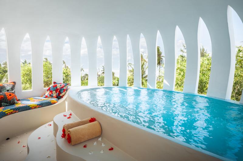 Tansania, Sansibar, Xanadu Luxury Villas, Zimmerbeispiel Mbingu