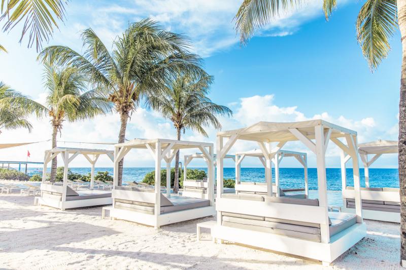 Karibik, Curacao, Jan Thiel Bucht, Papagayo Beach Hotel, Strand