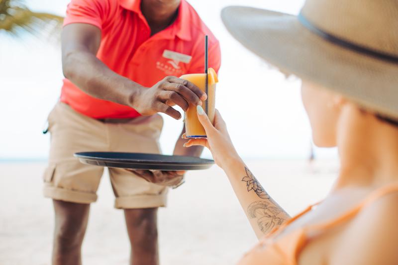 Karibik, Aruba, Manchebo Beach Resort, Strand