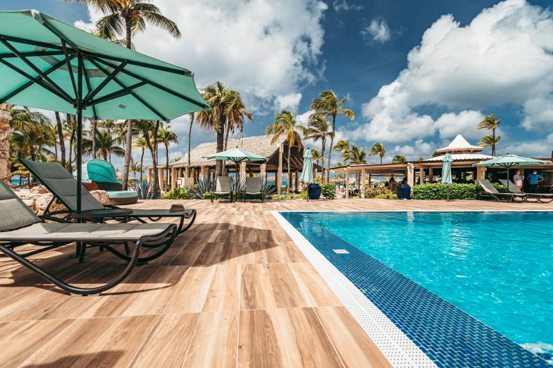 Karibik, Aruba, Manchebo Beach Resort, Pool