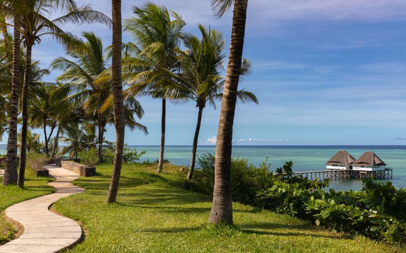 Tansania, Sansibar, Melia Zanzibar, Garten