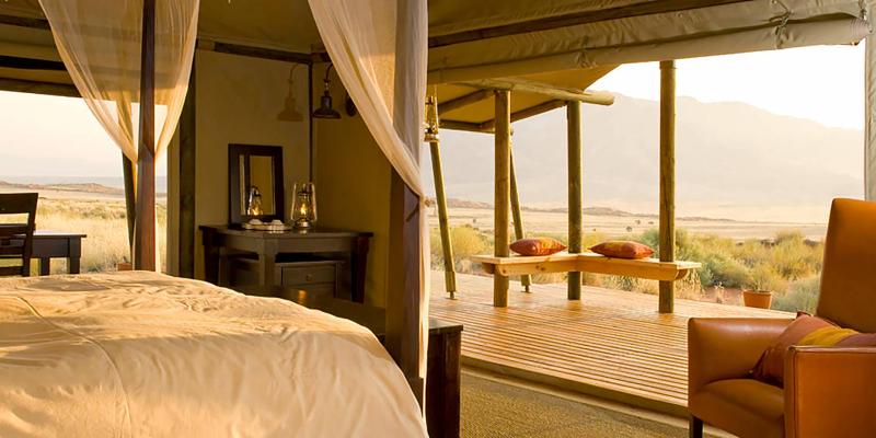 Namibia, NamibRand Reserve, Dune Camp, Family Suite