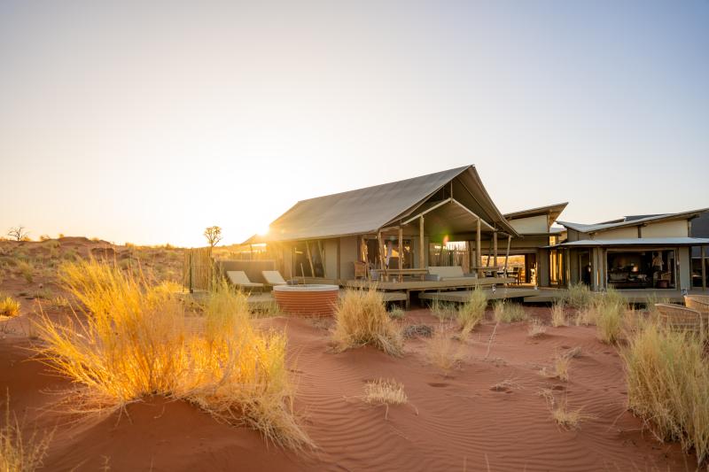 Namibia, NamibRand Reserve, Dune Camp, Family Suite