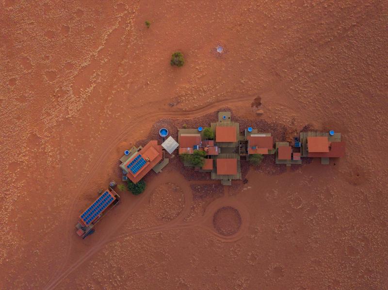 Namibia, NamibRand Reserve, Plains Camp, Areal