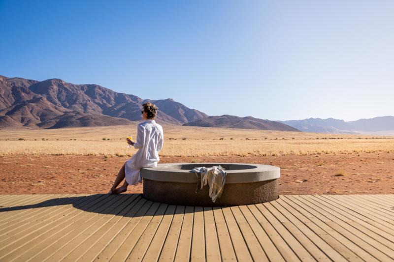 Namibia, NamibRand Reserve, Plains Camp, Chiller