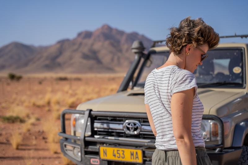 Namibia, NamibRand Reserve, Plains Camp, Transfer