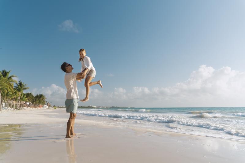 Mexiko, Riviera Maya, Catalonia Playa Maroma, Strand