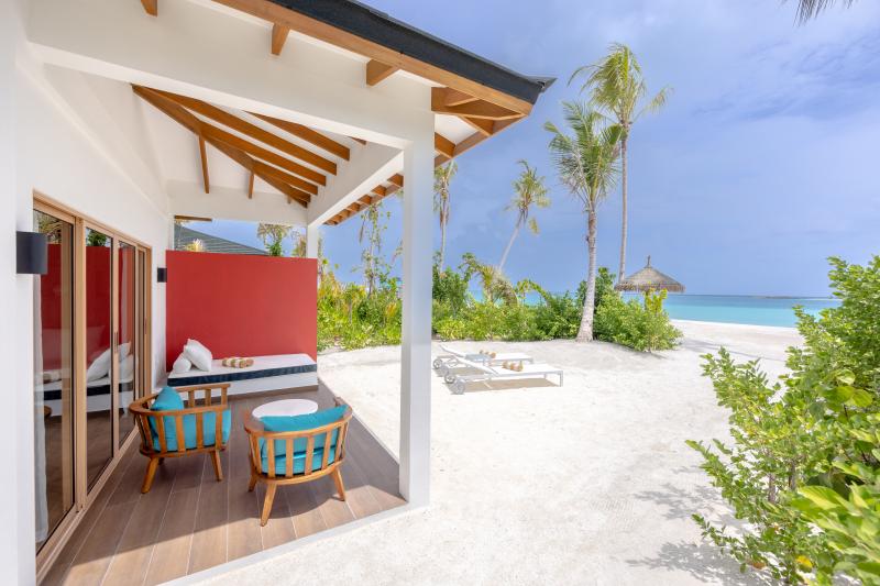 Malediven,Joy Island Maledives Beach Suite Exterior