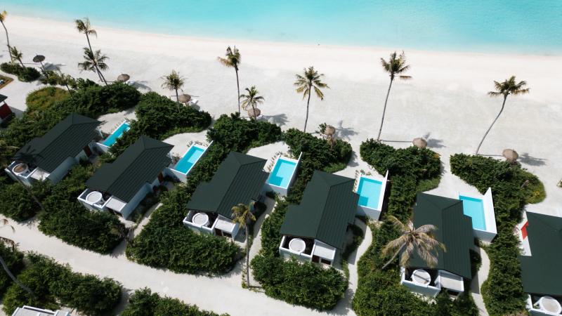 Malediven,Joy Island Maledives Beach Suite pool