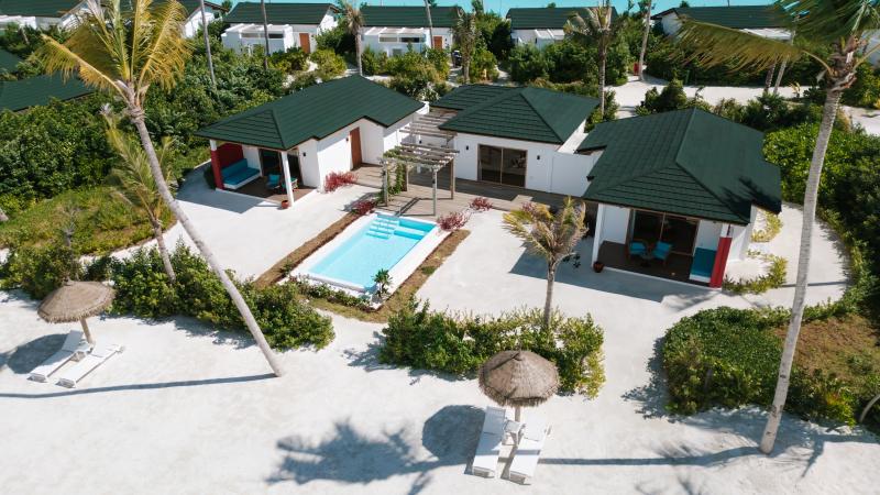 Malediven, Joy Island Maledives Villas - Beach Residence