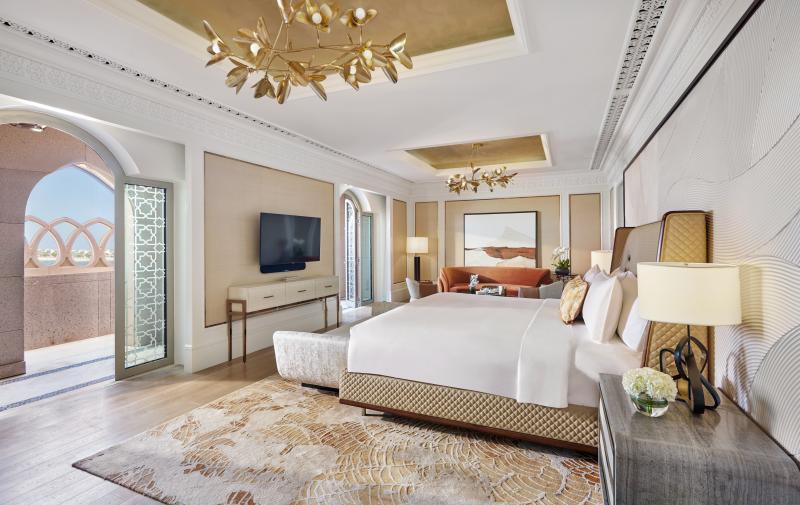 Vereinigte Arabische Emirate, Abu Dhabi, Emirates Palace Mandarin Oriental, Zimmerbeispiel Royal Suites