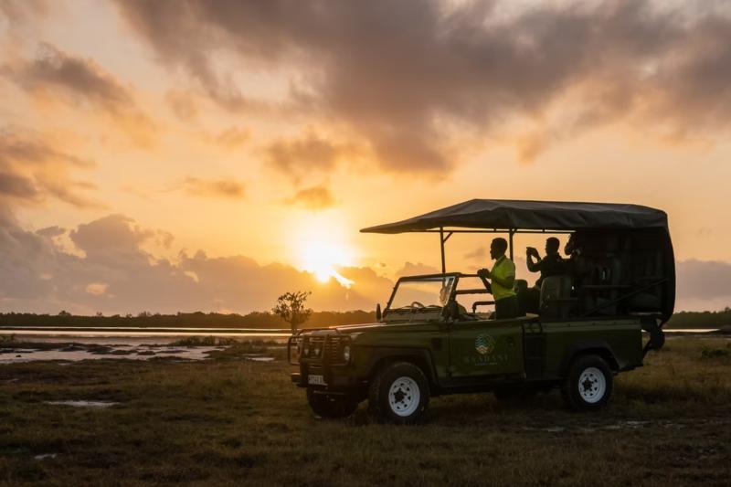 Tansania, Sansibar, Saadani Safari Lodge, Bushsafari