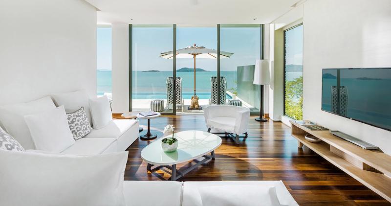 Thailand, Phuket, Como Point Yamu, Zimmerbeispiel Three-bedroom Andaman Pool Villa