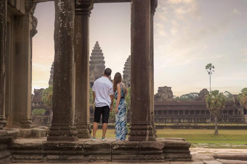 Kambodscha, Siem Reap, Courtyard by Marriott Siem Reap Resort, Ausflug Angkor Wat