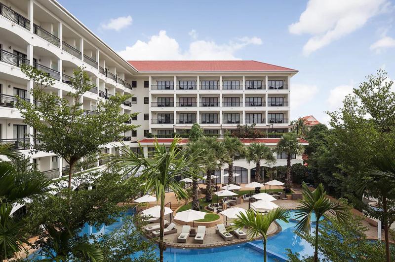 Kambodscha, Siem Reap, Courtyard by Marriott Siem Reap Resort, Zimmerbeispiel Deluxe Guest Room