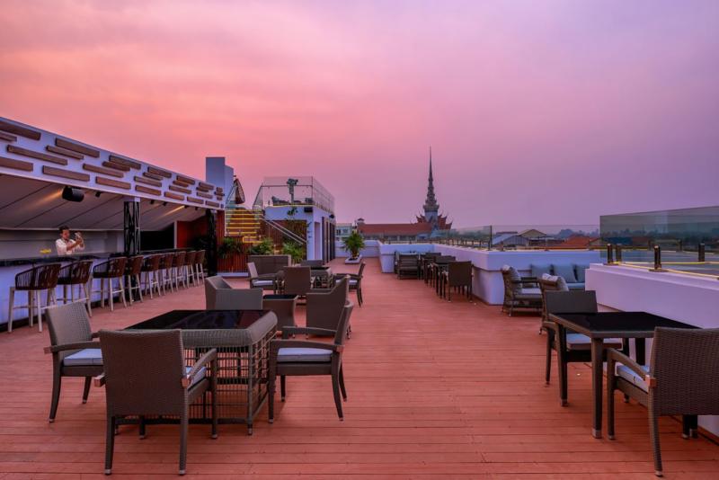 Kambodscha, Siem Reap, Courtyard by Marriott Siem Reap Resort, The Upper Deck