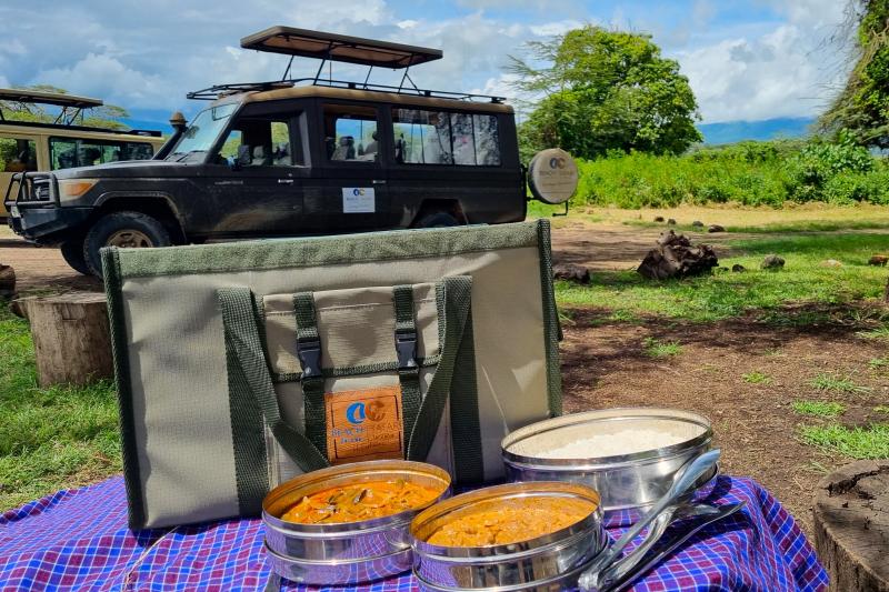 Tansania, Nyerere-Nationalpark, Bush Lunch