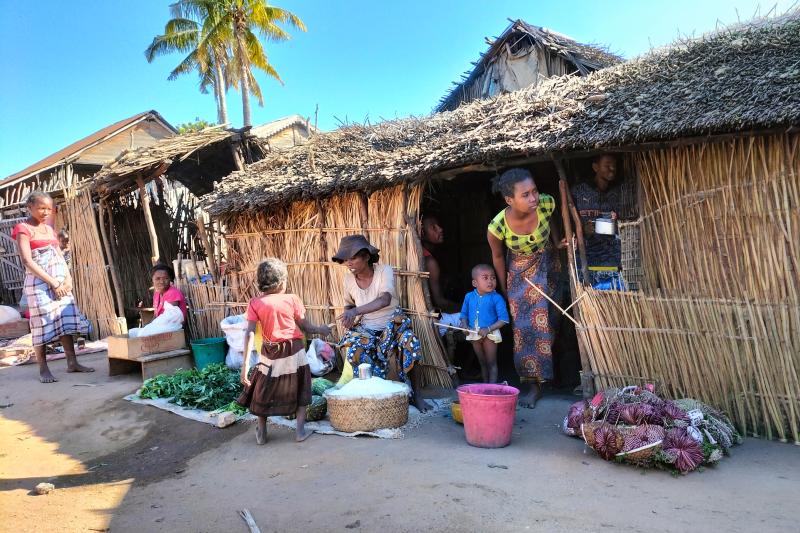 Madagaskar, Manja, Fischerdorf