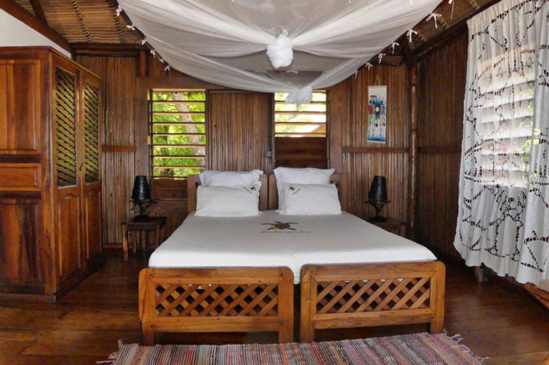 Madagaskar, Ankify, Ambanja, Antoremba Lodge, Zimmerbeispiel Doppelbungalow