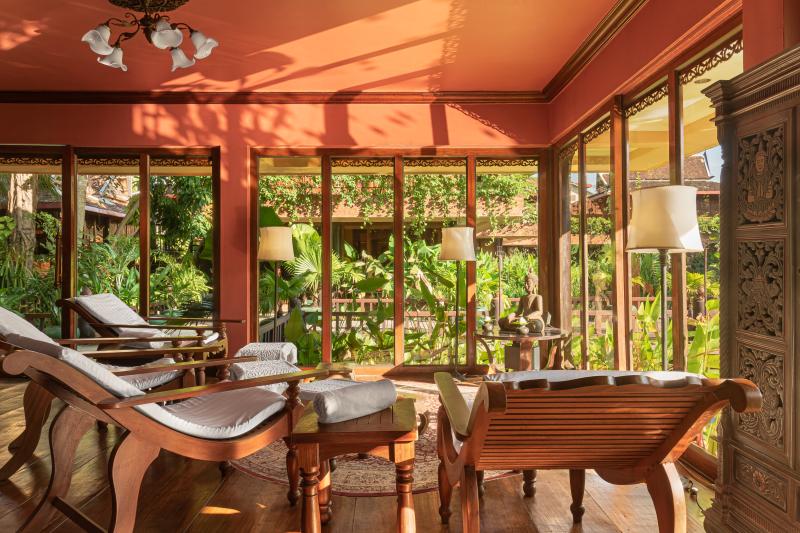Kambodscha, Siem Reap, Angkor Village Hotel, Fussmassage