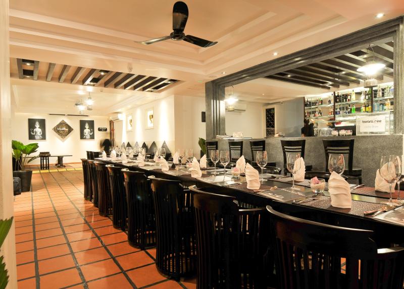 Kambodscha, Phnom Penh, La Rose Suites, Banana Tree Restaurant