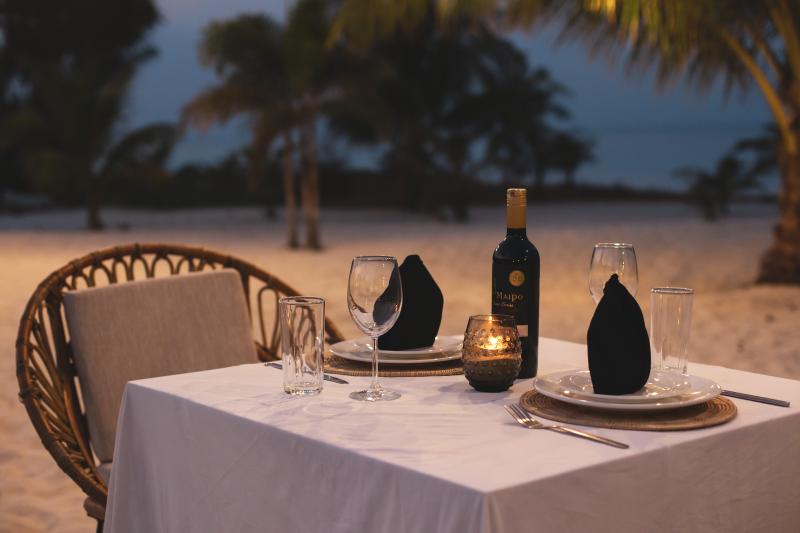 Kambodscha, Koh Rong, Anaya Koh Rong, Aktivitäten, Private Dinner