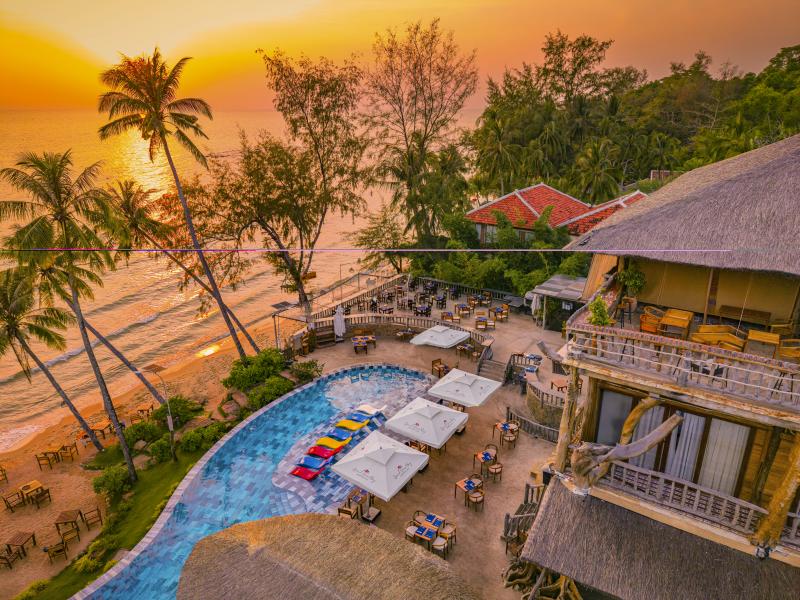 Vietnam, Phu Quoc, Grand Ocean Bay Phu Quoc, Paradise Sunset Restaurant