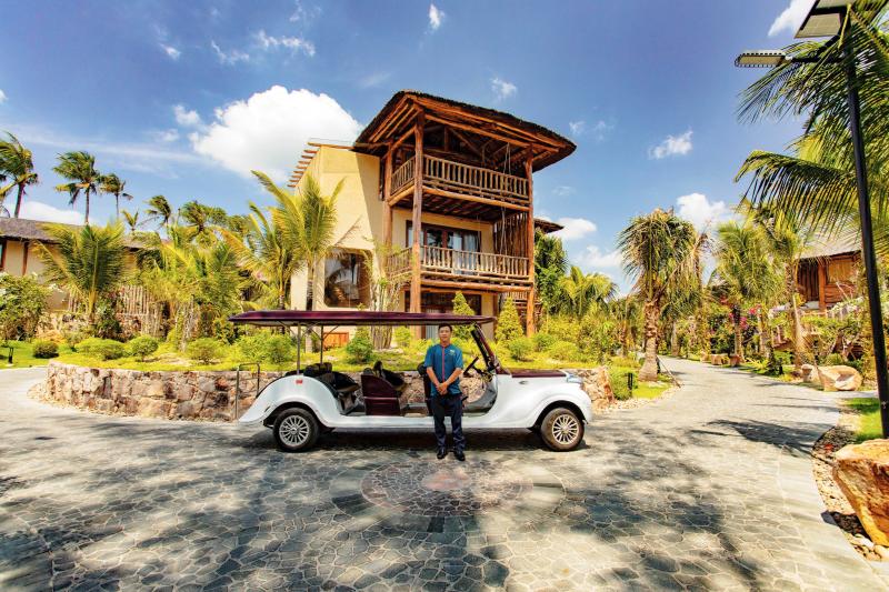 Vietnam, Phu Quoc, Grand Ocean Bay Phu Quoc, Zimmerbeispiel Building Premium Bungalow with Garden
