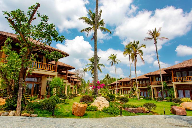 Vietnam, Phu Quoc, Grand Ocean Bay Phu Quoc, Gartenblick