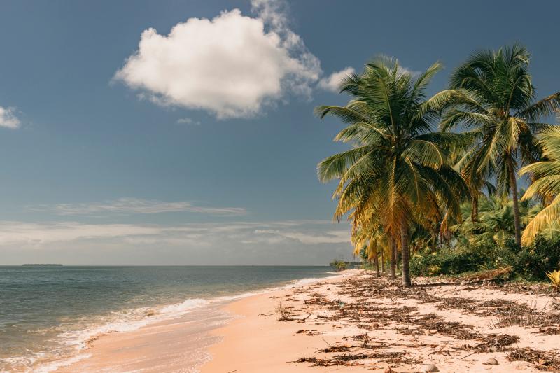 Tansania, Sansibar, Saadani Nationalpark, Strand