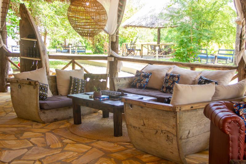 Tansania, Selous Nationalpark, Africa Safari Selous Lodge, Bar