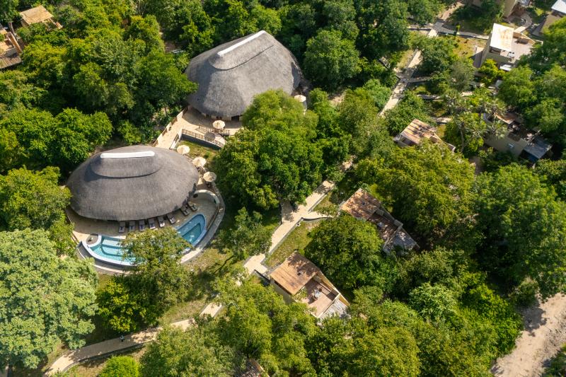 Tansania, Selous Nationalpark, Africa Safari Nyerere Lodge, Resort