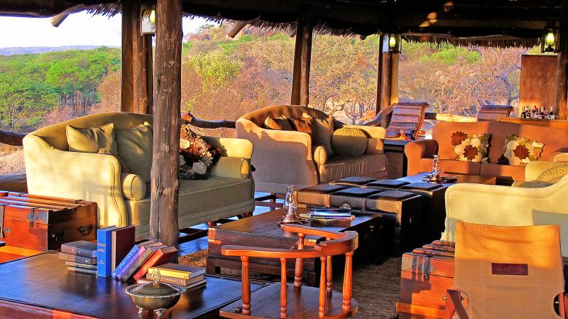 Tansania, Serengeti Nationalpark, Elewana Serengeti Pioneer Camp, Lounge