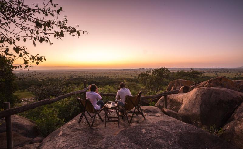 Tansania, Serengeti Nationalpark, Elewana Serengeti Pioneer Camp, Lounge