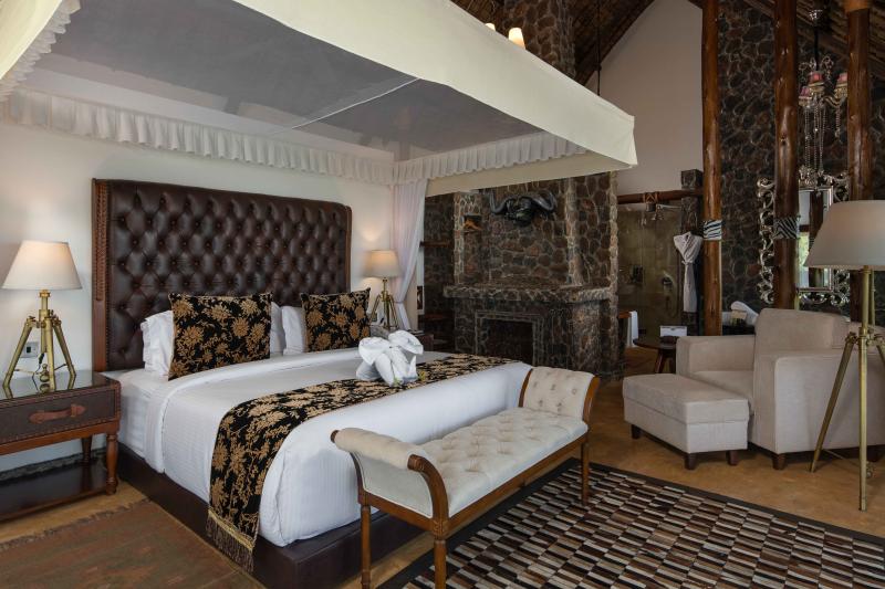 Tansania, Lake Manyara, Lake Manyara Kilimamoja Lodge, Zimmerbeispiel