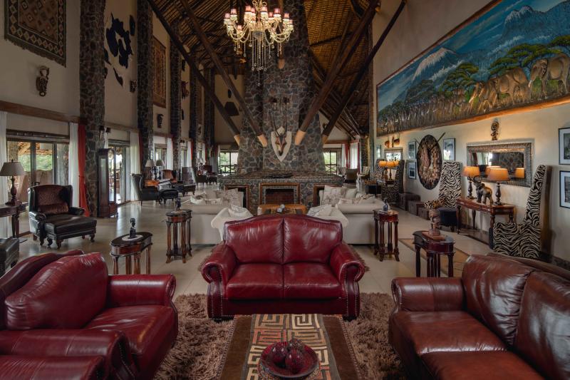 Tansania, Lake Manyara, Lake Manyara Kilimamoja Lodge, Restaurant
